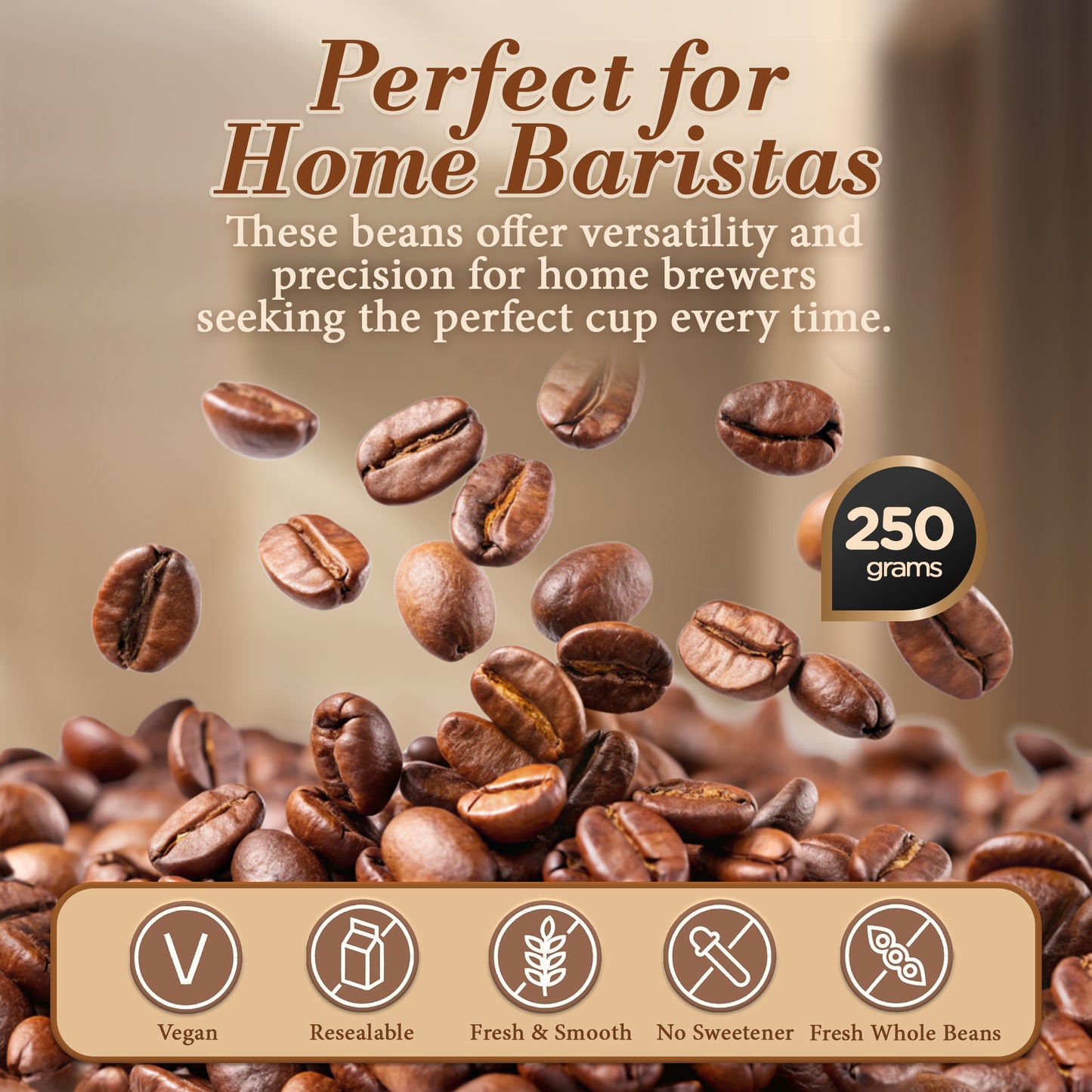 Premium Roasted Yirgacheffe Coffee Beans