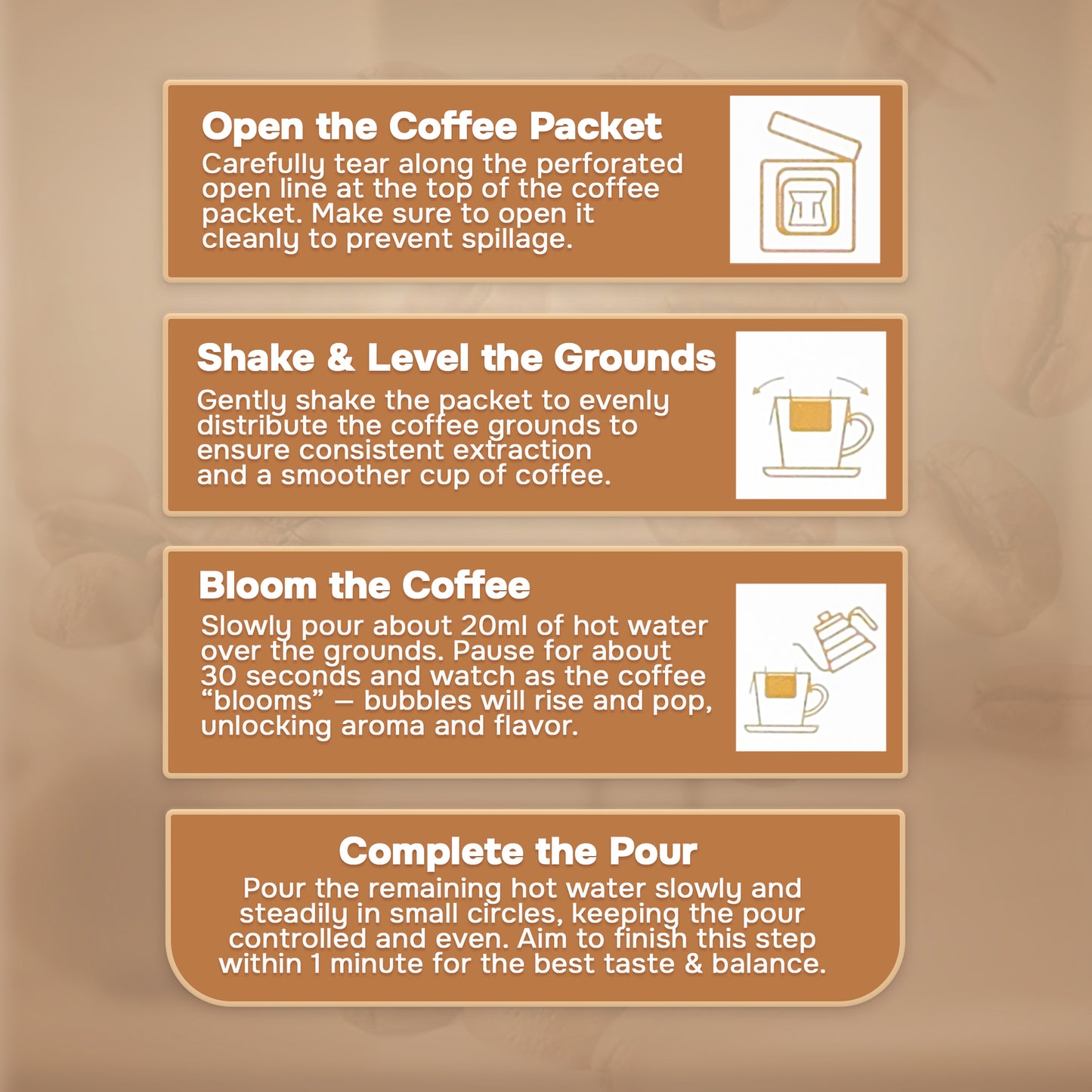 Yirgacheffe Worka Drip Coffee Bags – Pack of 7