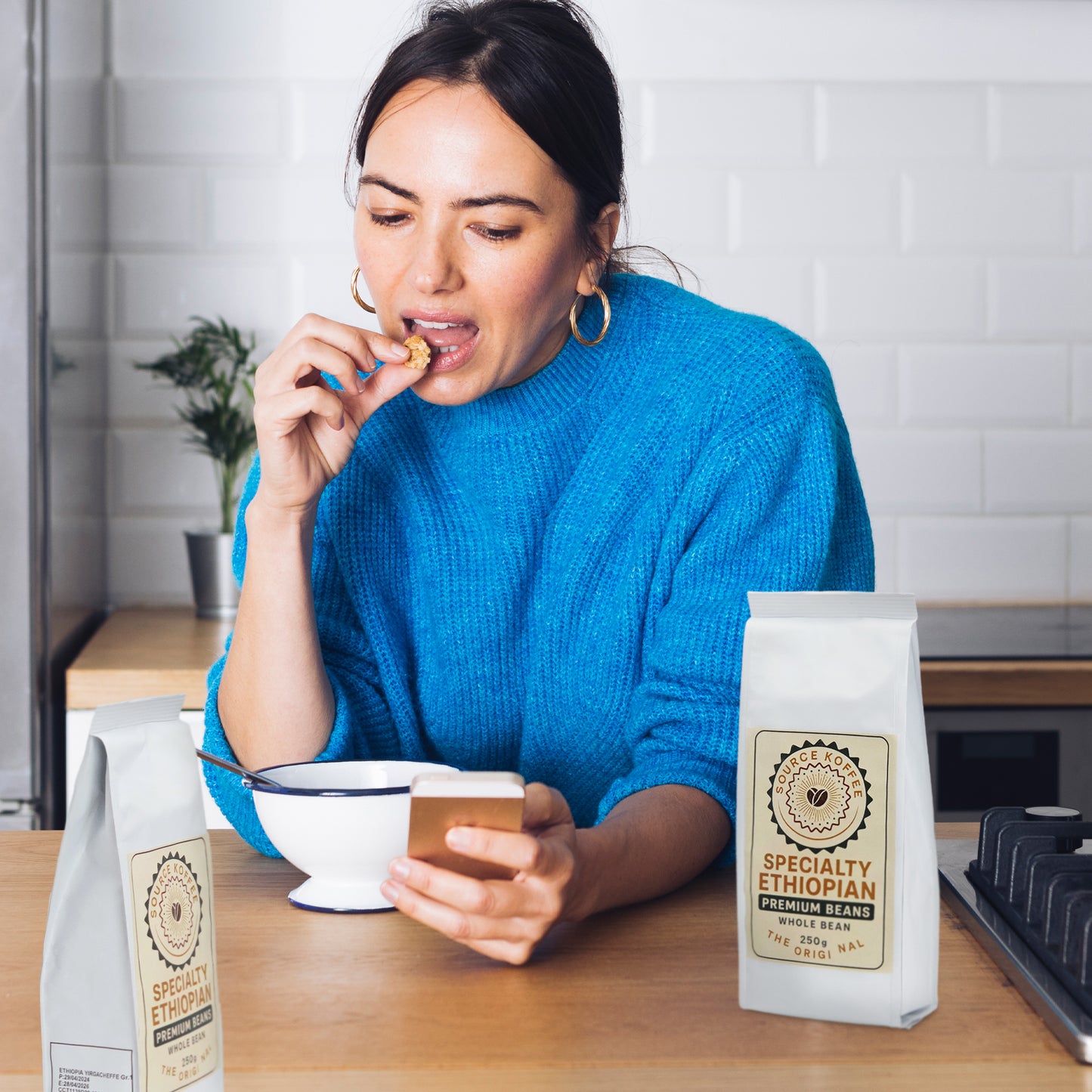 Premium Roasted Yirgacheffe Coffee Beans